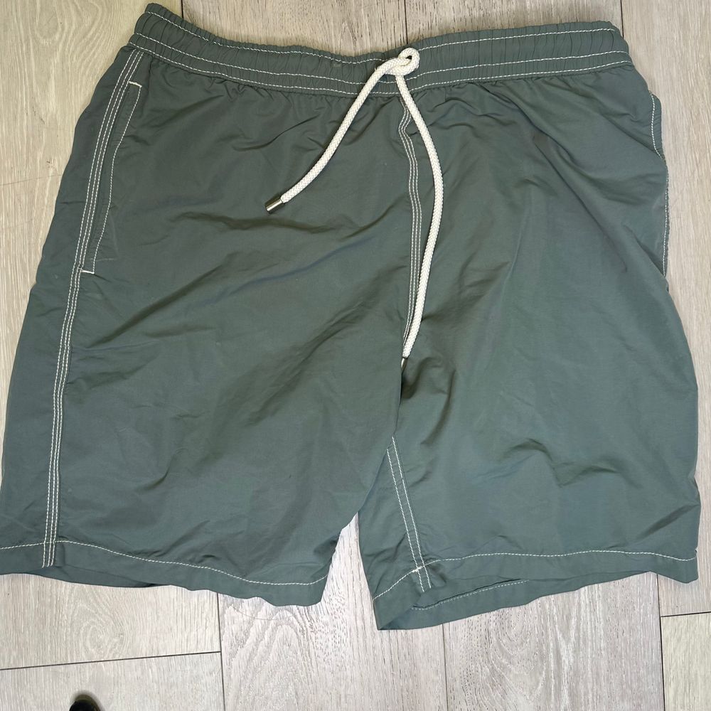 Hartford men's classic swim trunks green bathing‎ suit size medium